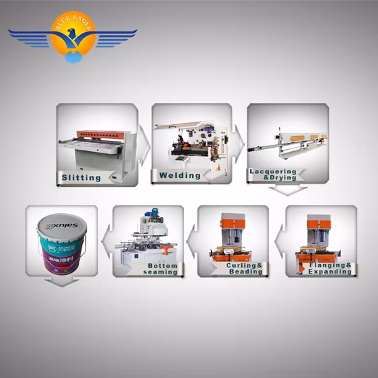 Auto Seamer for All Type of Cans for All Type of 0.1-25L Tin Can Production Line