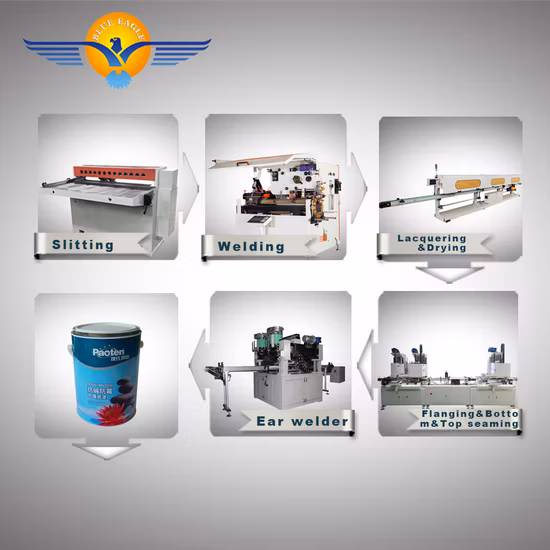 Auto Seamer for All Type of Cans for All Type of 0.1-25L Tin Can Production Line