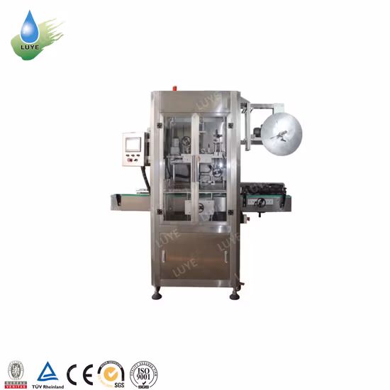 12000bph Automatic Beverage Bottle Shrink Sleeve Labeling Machine with PVC Label
