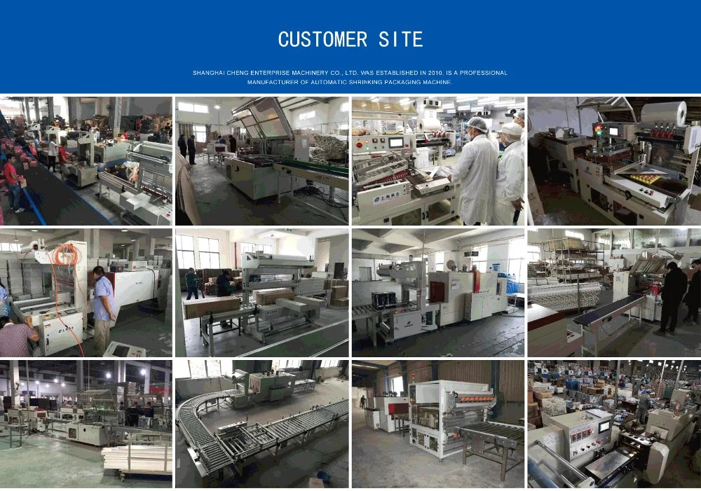 Automatic High Speed Heat Shrink Wrap Machine Sleeve Sealer Shrink Pack Packing Packaging Tunnel PE Film Packaging Machine